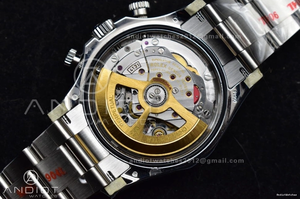 Best Dial SS Clean Markers Comfortable 1:1 Daytona Edition SS on Clone Bracelet Asian 785 904L Ice 904L Super Sticks Blue 126506 0331